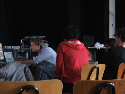 Johannes Arzberger leitet den Workshop Filmmusik in der Praxis